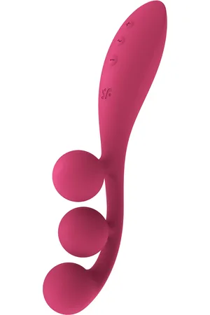 Satisfyer Tri Ball 1 Red Beauty Women Sex And Intimacy Vibrators Pink
