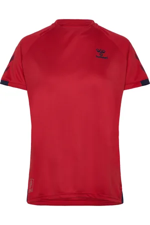 Hummel Hmlgg12 Action Jersey S/S Woman Tops T-shirts & Tops Short-sleeved Red