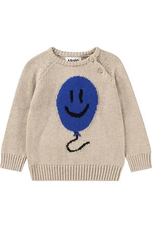 Molo Bless Tops Knitwear Pullovers Cream