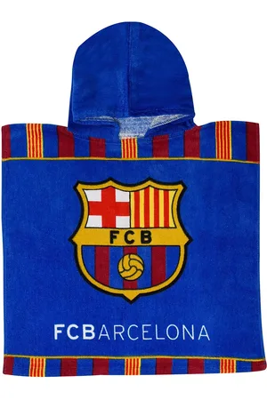 Brandmac Poncho Barcelona 50X100Cm, 100% Cotton Home Bath Time Towels & Cloths Towels Blue