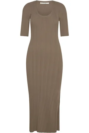 Gestuz Salvagz Long Dress Maksimekko Juhlamekko Brown