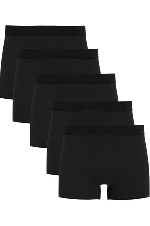 SELECTED Slhliam 5-Pack Trunk Bokserit Black