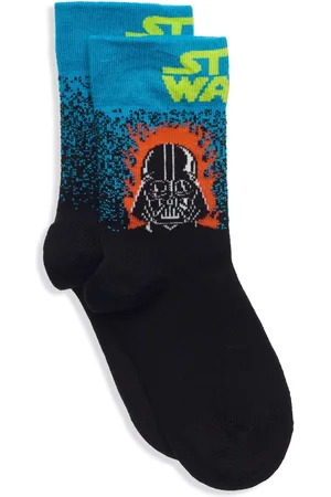 Happy Socks Star Wars™ Darth Vader Kids Sock Sukat Navy