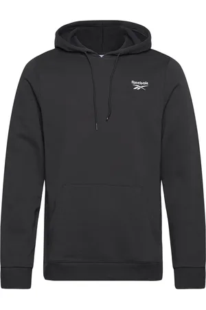 Reebok Ri Left Chest Logo H Sport Sweat-shirts & Hoodies Hoodies Black