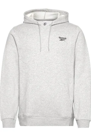 Reebok Ri Left Chest Logo H Sport Sweat-shirts & Hoodies Hoodies Grey