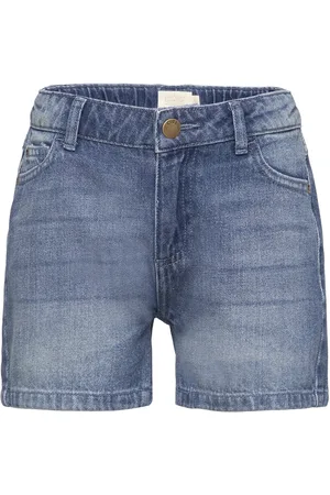 Creamie Shorts Denim Bottoms Shorts Blue