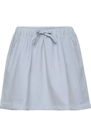 Copenhagen Colors Corduroy Junior Skirt Dresses & Skirts Skirts Short Skirts Blue