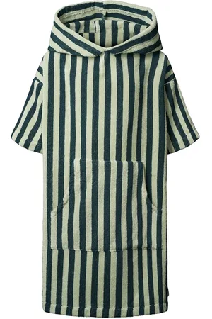 Bongusta Naram Kids Poncho Home Bath Time Bath Poncho Green