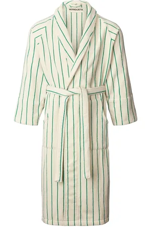 Bongusta Naram Bathrobe Home Textiles Bathroom Textiles Robes White