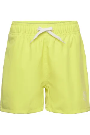 Color Kids Swim Shorts, Solid Uimashortsit Yellow