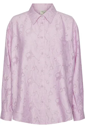 Y.A.S Mella Ls Shirt Tops Shirts Long-sleeved Pink
