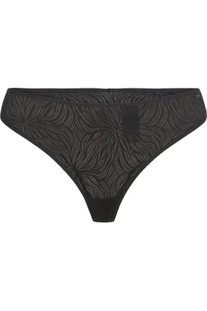 Calvin Klein Thong Stringit Alusvaatteet Black