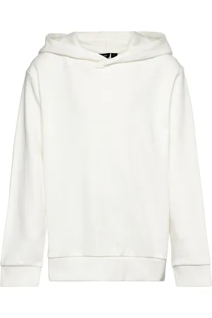 LMTD Nlfherry Ls Sweat W Hood Tops Sweat-shirts & Hoodies Hoodies Cream