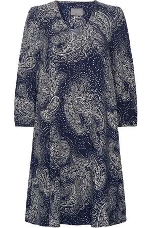 Culture Cupolly Short Dress Lyhyt Mekko Navy
