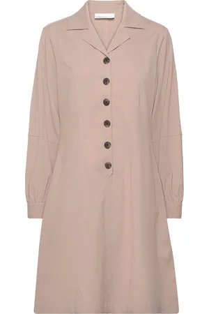 Karen by Simonsen Hertakb Dress Lyhyt Mekko Brown