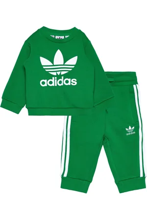 adidas Crew Set Sport Sweatsuits Green