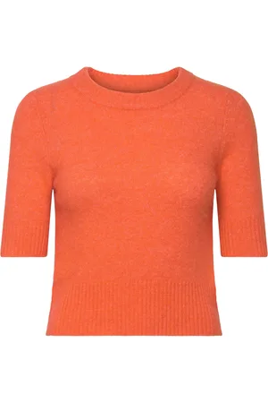 DAY Birger et Mikkelsen Maylin - Cozy Days Rd Tops Knitwear Jumpers Orange