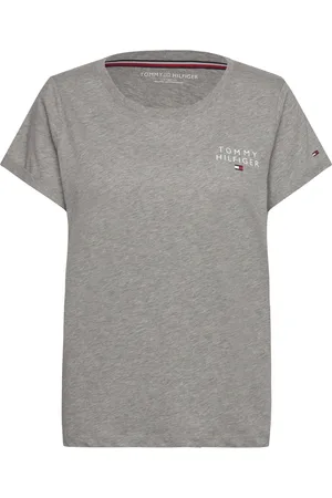 Tommy Hilfiger Short Sleeve T-Shirt Tops T-shirts & Tops Short-sleeved Grey