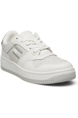 Tommy Hilfiger Tjw Retro Basket Tonal Logo Matalavartiset Sneakerit Tennarit White