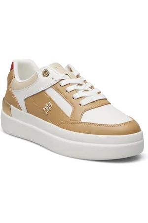 Tommy Hilfiger Lux Hardware Court Sneaker Matalavartiset Sneakerit Tennarit Beige