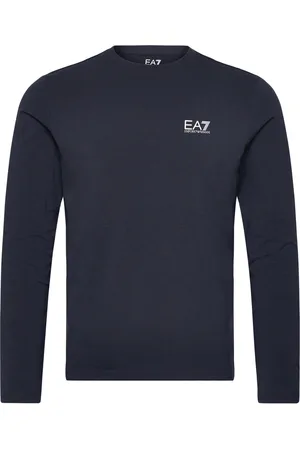 EA7 T-Shirt Tops T-shirts Long-sleeved Navy