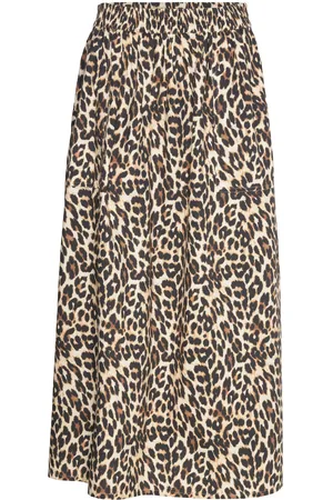 Lollys Laundry Akanell Maxi Skirt Skirts Maxi Skirts Brown