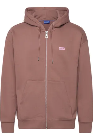 Hugo Blue Nardimez Tops Sweat-shirts & Hoodies Hoodies Brown