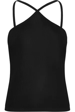 Copenhagen Muse Cmboo-Top Tops T-shirts & Tops Sleeveless Black