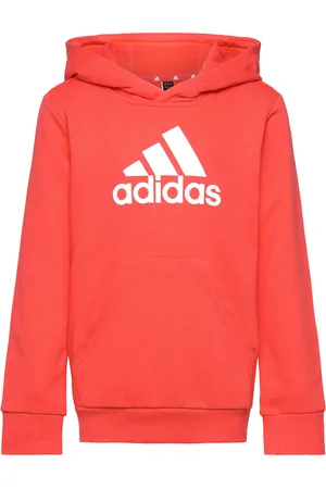 adidas U Bl Hoodie Tops Sweat-shirts & Hoodies Hoodies Red