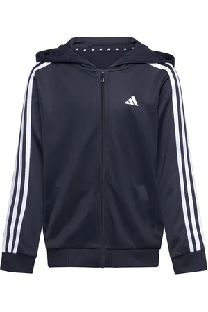 adidas U Tr-Es 3S Fzhd Tops Sweat-shirts & Hoodies Hoodies Navy