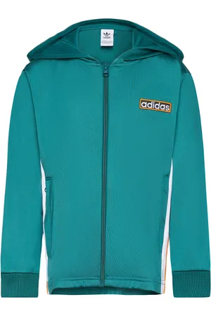 adidas Adibreak Fz Hd Tops Sweat-shirts & Hoodies Hoodies Green