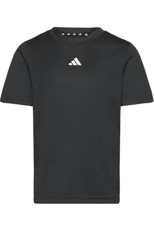 adidas J Tr-Es T Tops T-shirts Short-sleeved Black