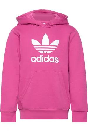 adidas Trefoil Hoodie Tops Sweat-shirts & Hoodies Hoodies Pink