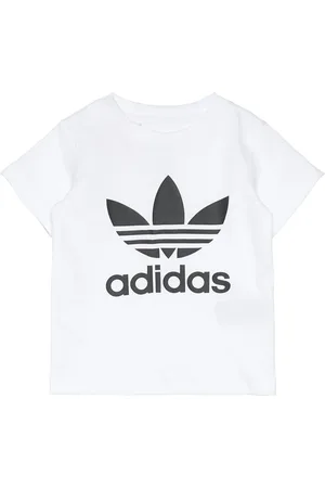 adidas Trefoil Tee Tops T-shirts Short-sleeved White