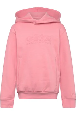 adidas J Szn Gfx Hd Tops Sweat-shirts & Hoodies Hoodies Pink