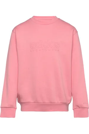 adidas J Szn Gfx Crew Tops Sweat-shirts & Hoodies Sweat-shirts Pink