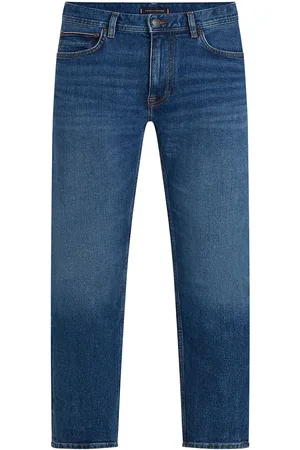 Tommy Hilfiger Straight Denton Str Custer Ind Bottoms Jeans Regular Blue