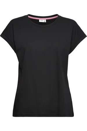 Numph Nubeverly T-Shirt Tops T-shirts & Tops Short-sleeved Black