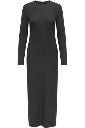 ONLY Onlemma L/S Dress Jrs Noos Maksimekko Juhlamekko Grey