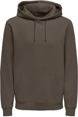 Only & Sons Onsceres Hoodie Sweat Noos Tops Sweat-shirts & Hoodies Hoodies Brown