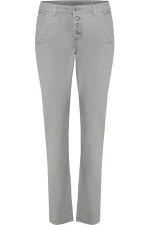 Cream Crbaiily Twill Pant Bottoms Jeans Skinny Grey