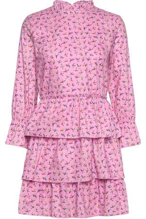 Noella Celosia Short Dress Lyhyt Mekko Pink