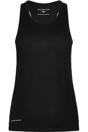 Endurance Siva W Top Sport Women Sport Clothing Sports Tops & T-shirts Sport Tank Tops Black
