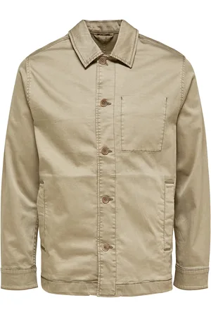 SELECTED Slhrelaxed-Ronan Jacket W Ohut Takki Beige