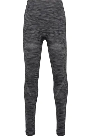 Endurance Battipaglia Jr. Seamless Performance Tights Bottoms Running-training Tights Grey