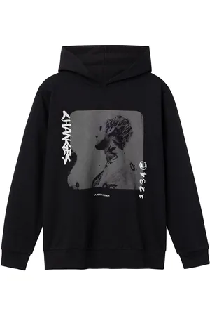 LMTD Nlnatlaz Justinbieber Sweat Wh Bru Unv Tops Sweat-shirts & Hoodies Hoodies Black