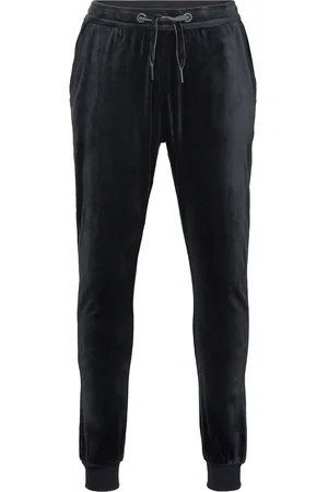 Endurance Bethea Jr. Velvet Pants Bottoms Sweatpants Black