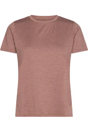 Endurance Wange W Melange S/S Tee Sport Women Sport Clothing Sports Tops & T-shirts Sport T-shirts Pink