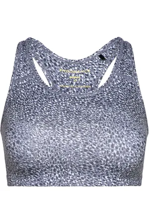 Endurance Summer W Print Sports Bra Lingerie Bras & Tops Sports Bras - All Navy