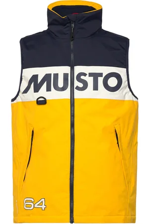 MUSTO 64 Pl Gilet Liivi Yellow